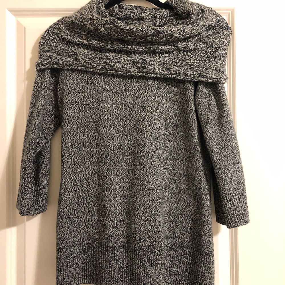 Cowl neck sweater